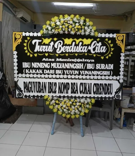 Papan Bunga Duka Pabuaran