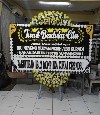Papan Bunga di Pabuaran